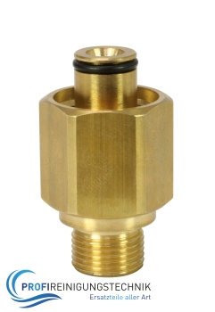 ST-247 Kupplungsadapter aus Messing / TR22 IG : 3/8" AG